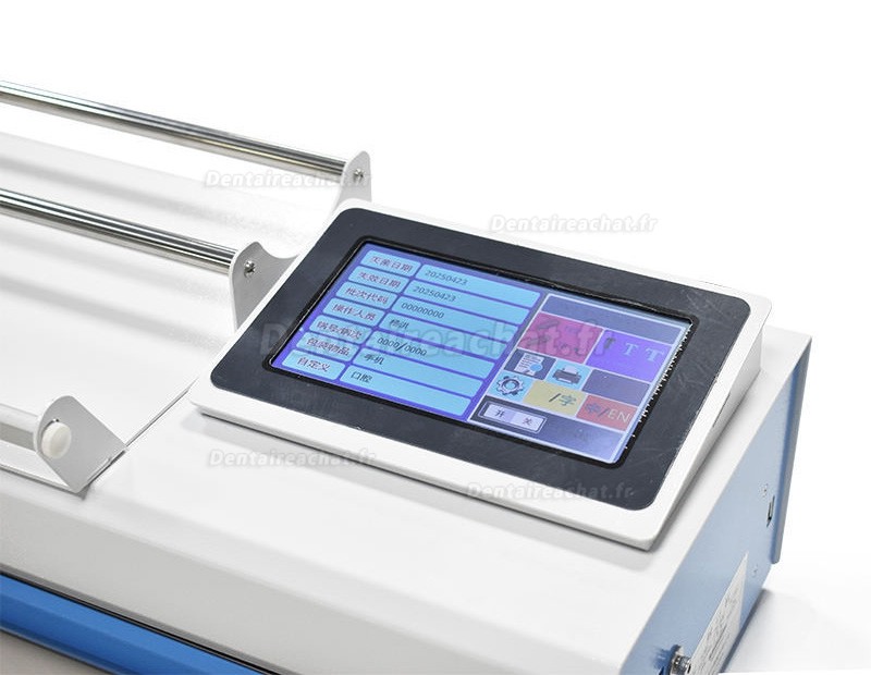 Thermosoudeuse stérilisation dentaire automatique MaYou MY100-K2D avec imprimantes à stylet et découpe manuel